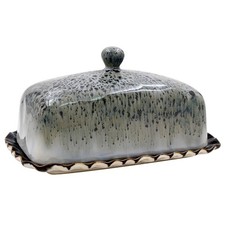 Ceramic Butter Dish Grey