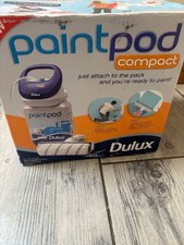 Dulux PaintPod Compact Emulsion Roller System - Easy Clean Painting Tool (AD) 