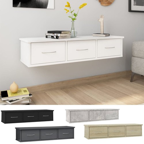 Wall mounted shelf drawers - wall,