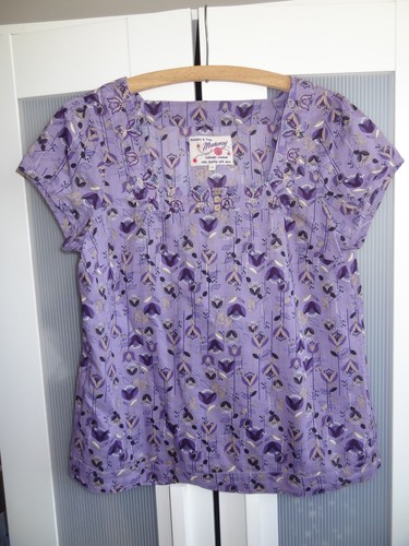 Mantaray lilac floral tunic - floral,