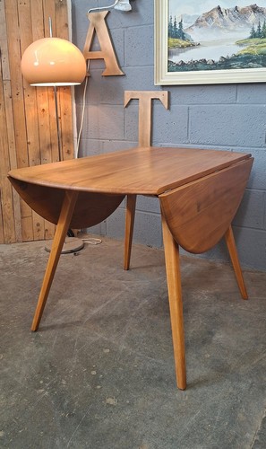 Ercol drop leaf table - ~, mid