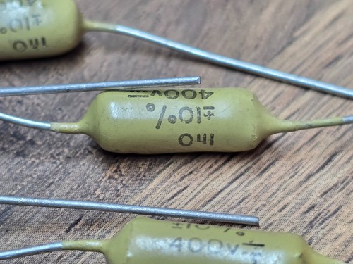 Mustard capacitors 1nf - ,