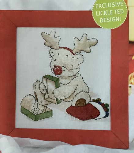 Cross stitch chart reindeer - stitch,
