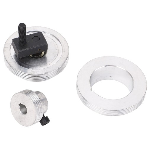 Belt bearing pulley - bearing, aluminium