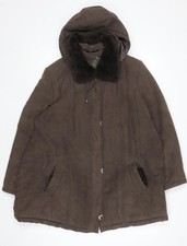 Bm Women Brown Hooded Long