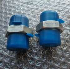 360511-FT 1 1/4" STAINLESS STRAIGHT THREADED PIPE FITTING 2/PK (IN3S3B2)