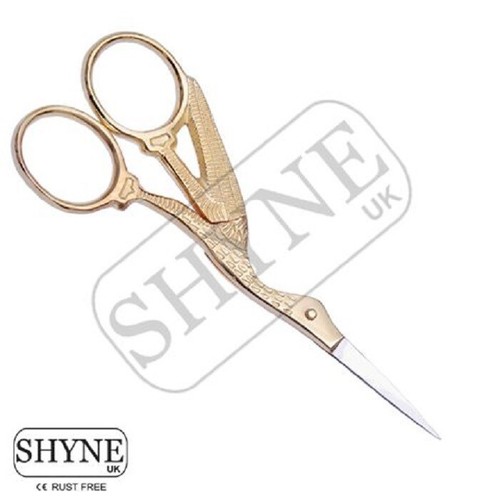Full gold embroidery scissors - embroidery,