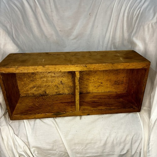 Vintage rustic wood cubby - vintage,
