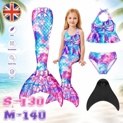 Swimmable 4pcs mermaid - 4pcs, tail
