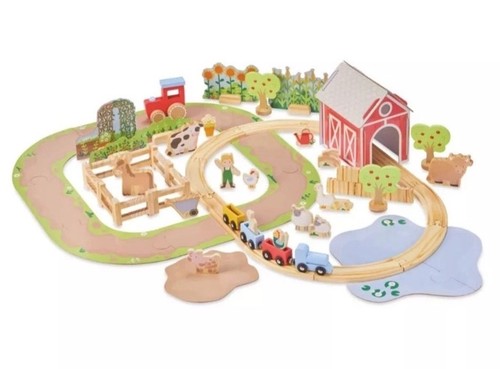 Wooden train set - train, piece