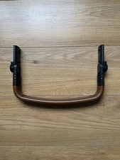 Nuna Mixx Next  Brown Faux Leather Pram Pushchair Bumper Bar
