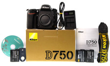 Nikon D750 DSLR Camera Body