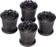 Heavy Duty  Walking Stick Rubber ferrules Cane Crutch Bottom End 6 Sizes