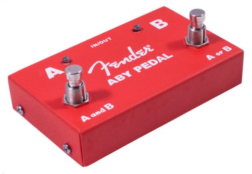Fender aby footswitch pedal - fender,