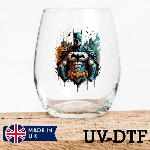 Batman 8pcs dtf stickers - batman,