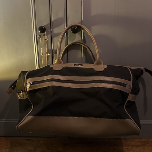 Vintage antler small holdall - small,