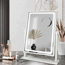 Large Hollywood Vanity Mirror with 3 Lights Modes and Adjustable Brightness