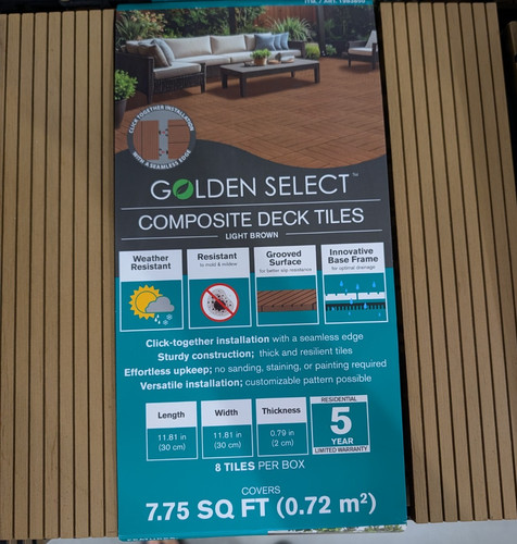 Golden select composite deck - composite,