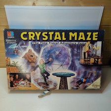 Crystal Maze Board Game MB Games 1991 Vintage Retro Based On The TV Show