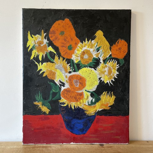 Van gogh style flower - gogh,