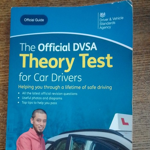 Theory test car drivers book - theory,
