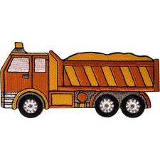 Dump Truck Patch Embroidered