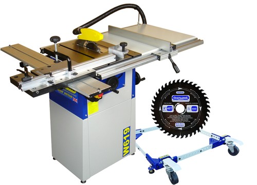 Charnwod w619p table saw - table,