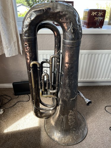 Vintage tuba musical - vintage,