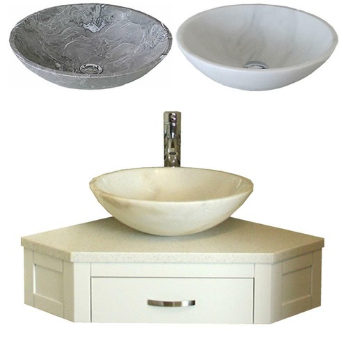 Bathroom vanity painted unit - vanity,