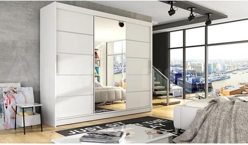 Fully assembled white sliding - fully,