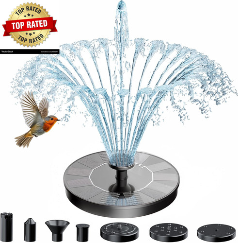 Solar fountain for - fountain,