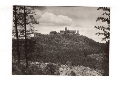 Postcard wartburg castle near - postcard,