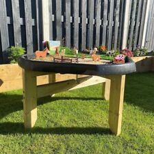 Outdoor Wooden Foldable Tuff Tray Stand