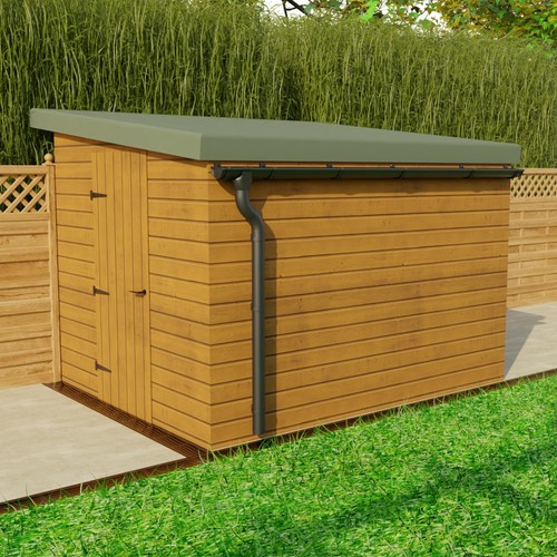 Galeco steel gutter small - small, shed
