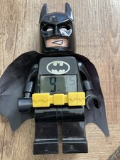 Lego Batman DC Comics Light Up Digital Alarm Clock Figure Fully Working