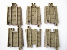 Thomas Trackmaster Tomy Blue track convert  to Brown Track..Adaptor 【3 pair】New