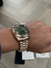 Men's Rose Gold Day Date