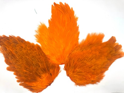 3pcs dyed hen saddle - saddle, feathers