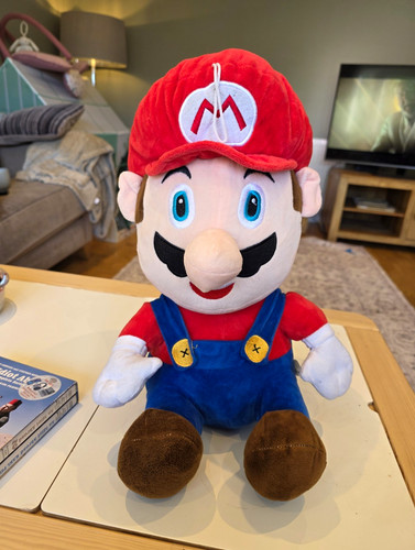 Super mario plush soft - mario,