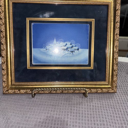 Vintage framed villeroy boch - &,