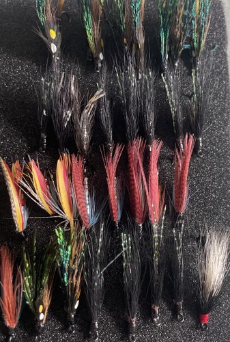 Joblot salmon fishing flies - joblot,