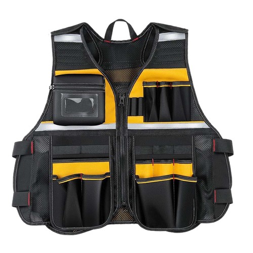 Tool vest with pockets - tool, safety