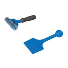 Carpet Laying Fitting Tool Set ( Bolster Chisel + Seam Roller ) - 2PC