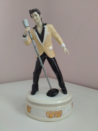 Elvis presley musical figurine - elvis,