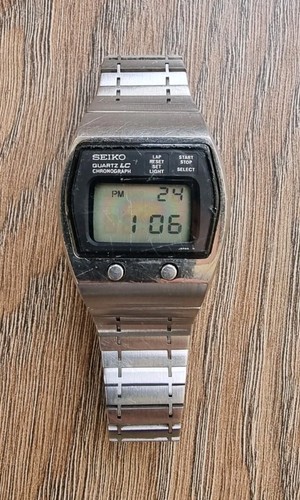 Seiko 0634 5009 vintage lcd - vintage,