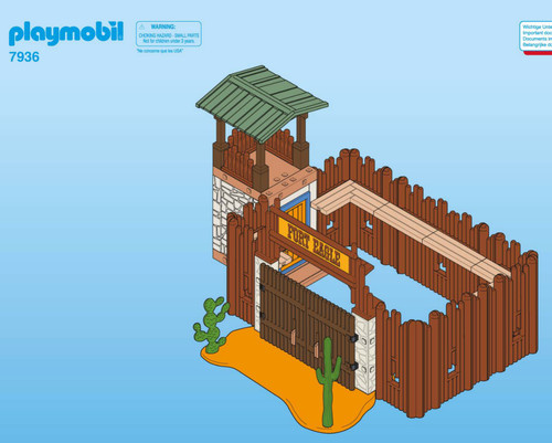 Playmobil 7936 fort - playmobil,