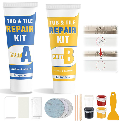 Tile repair kit - tile, bath