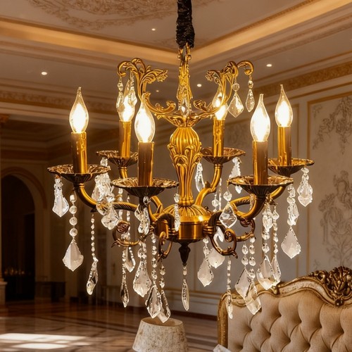 Light vintage chandelier - vintage,
