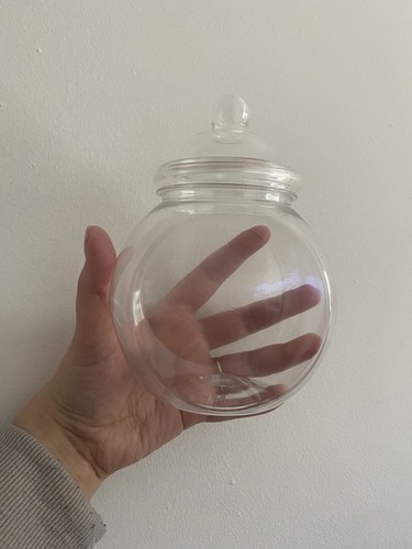 Spherical 650ml storage jars - spherical,