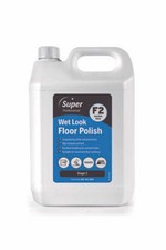 Wet look floor polish - floor,